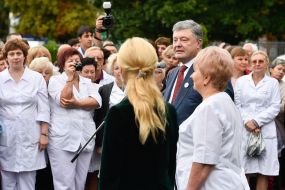 Petro Poroshenko оpened a new perinatal center