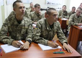First-year students of the Land Force Academy
