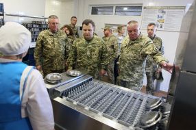 Stepan Poltorak at the National Academy of Ground Forces