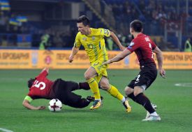 Emre Belozoglu, Shener Ozbayarakly, Yevgeny Konoplyanka