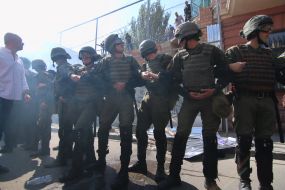 The clashes between law enforcers and rally participants