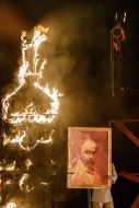 Уличный спектакль «Сни за Кобзарем»