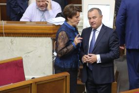 Nina Yuzhanina and Oleksandr Dombrovsky