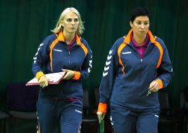 Tetyana Stefan and Angela Savchenko