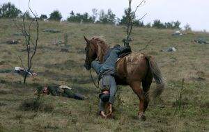 Filming of the feature film "Ether"