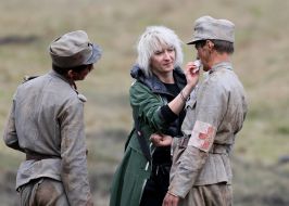 Filming of the feature film "Ether"
