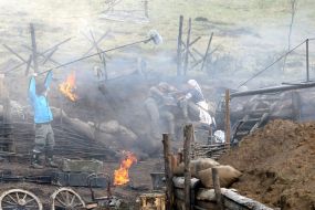 Съемки художественного фильма «Эфир»