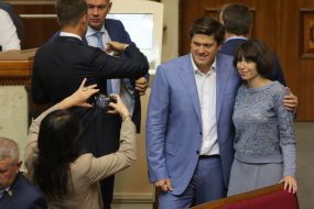 Tatyana Chornovol and Ivan Vinnik