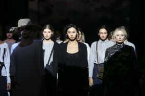 Показ коллекции одежды от Annette Gortz