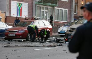 The place of the car explosion