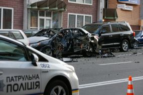 The place of the car explosion