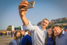 Boris Filatov and Vitali Klitschko
