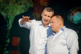 Boris Filatov and Vitali Klitschko