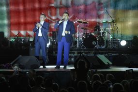 Володимир Гройсман та Сергій Моргунов