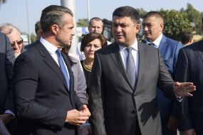 Slavomir Novak, Volodymyr Groisman