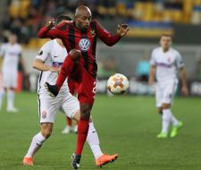 The game moment between FC "Zarya" and FC "Ostersund"