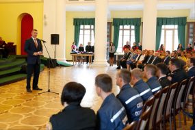 Виталий Кличко поздравил спасателей