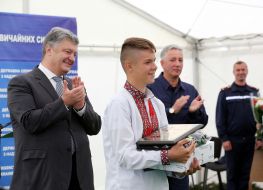 Петр Порошенко  и Богдан Волик 