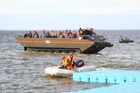 Навчання ДСНС "Київське море - 2017"