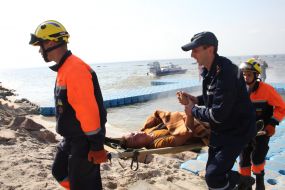 Навчання ДСНС "Київське море - 2017"