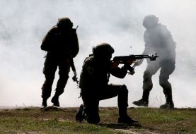 Военные учения "Rapid Trident 2017"