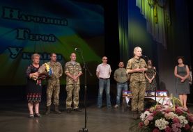 The family of the fighter of the battalion "Donbass" Nikolai Kozlov