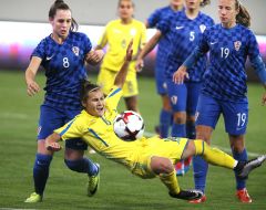 Olga Ovdiychuk, Moteya Boshniak and Sandra Zhigic