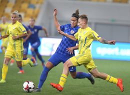 Olga Ovdiychuk and Doris Bacic