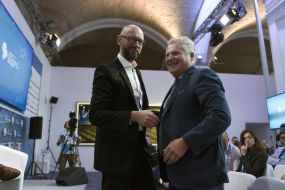 Arseniy Yatsenyuk, Alexander Kwasniewski