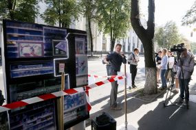 Макет киоска с сигаретами