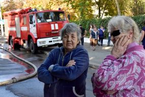 Residents of a house in which a fire occurred