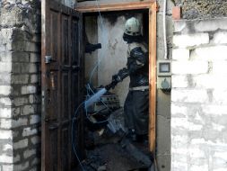 Consequences of fire in an apartment building