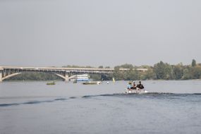 Eco-activists in Dnipro