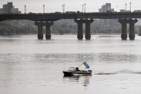 Eco-activists in Dnipro