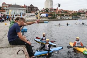 Участники V-го международного турнира по кануполо