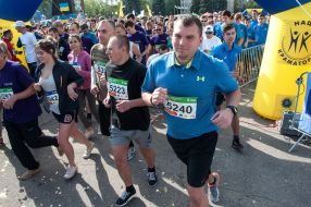 Participants of the First Marathon "Our Kramatorsk"