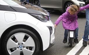 Electric transport show #EcoDriveShow on Khreshchatyk