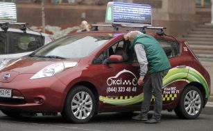 Electric transport show #EcoDriveShow on Khreshchatyk