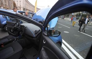 Electric transport show #EcoDriveShow on Khreshchatyk