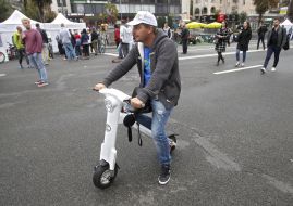 Electric transport show #EcoDriveShow on Khreshchatyk