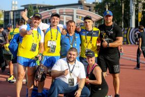 Participants of the Ukrainian team "Igor Neskoreny"