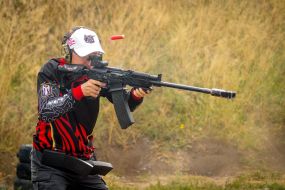 Participant of the Ukrainian championship on practical shooting