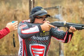 Participant of the Ukrainian championship on practical shooting