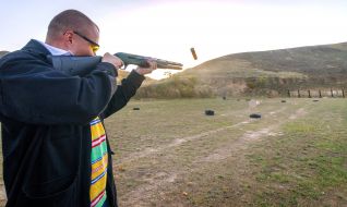 Participant of the Ukrainian championship on practical shooting