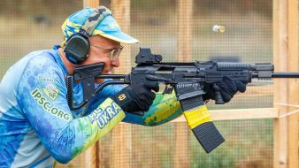 Participant of the Ukrainian championship on practical shooting
