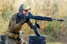 Participant of the Ukrainian championship on practical shooting
