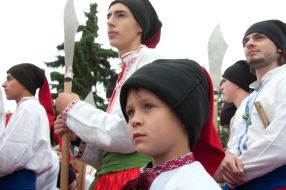 Participants of parade "Poltava embroidered"