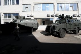 Бронированные автомобили "Казак" 