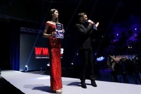 Polina Tkach and Sergei Bril