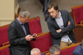 Ivan Sporysh and Alexey Poroshenko